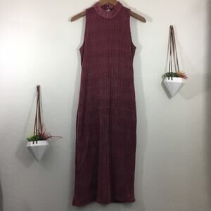 Lulus high neckline bodycon midi dress